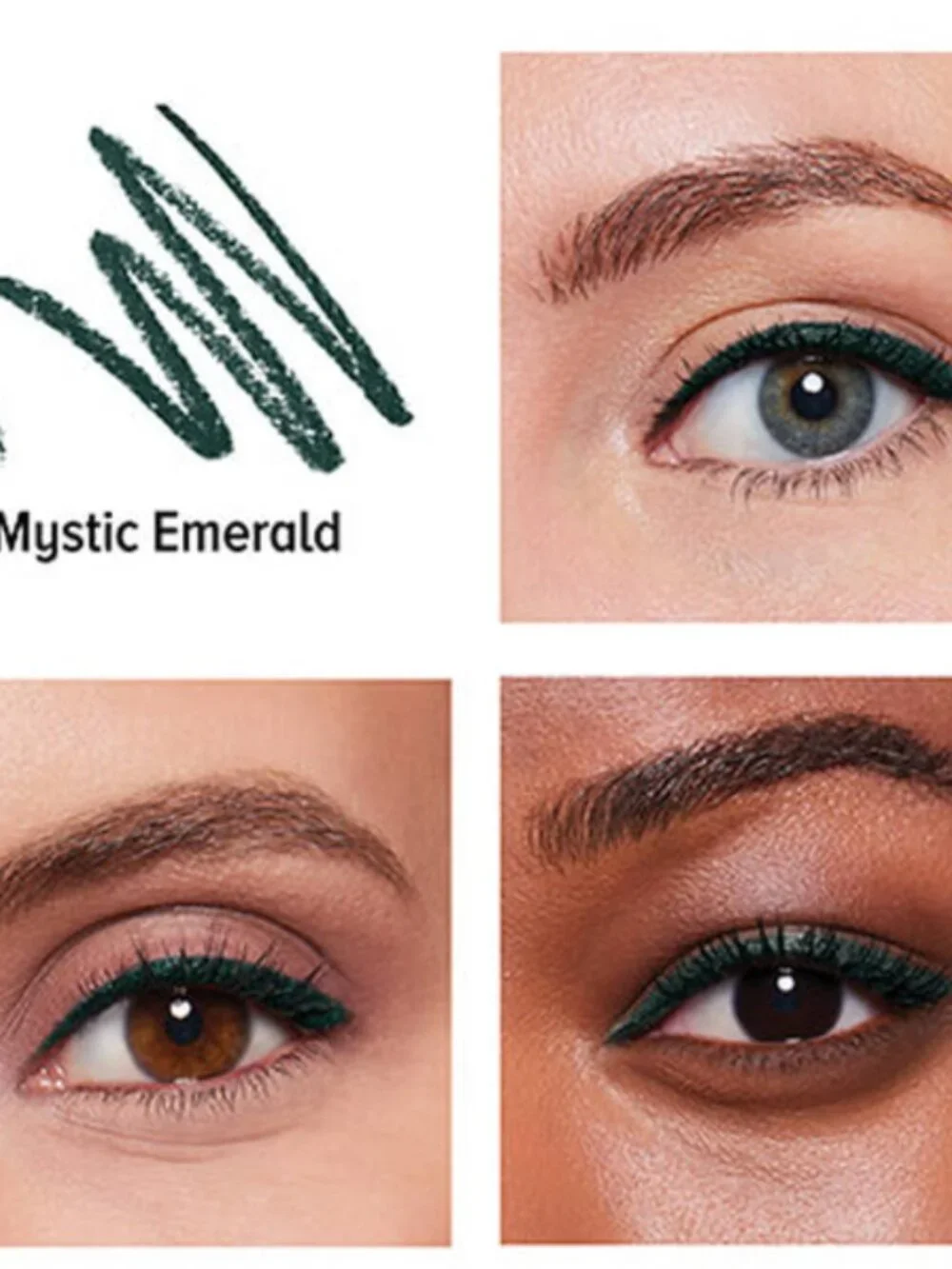 IT Cosmetics Superhero No-Tug Sharpenable Gel Eyeliner‎ Mystic Emerald Green NEW